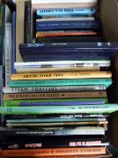 A box of books relating to boats and shipping