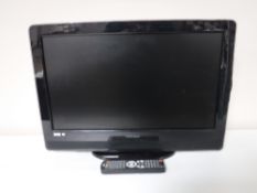 A 22 inch Ferguson LCD TV,