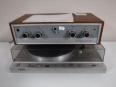 A Sony PS-X35 Turntable,