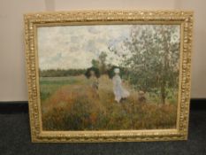 An artagraph edition : Figures in a field, 65cm x 49cm,