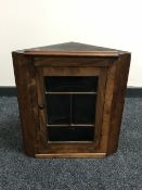 A Victorian mahogany wall cabinet,