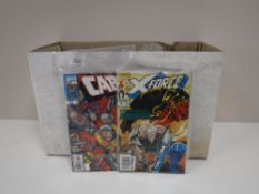 A box of Marvel comics - X Men,