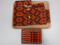 Nine boxes of DU-Barry table ware