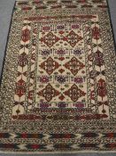 A needlework Sumak Kilim,