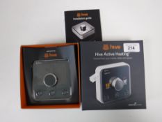 A boxed Hive Active Heating Control Unit
