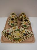 An Indian Tree hand painted H. G.