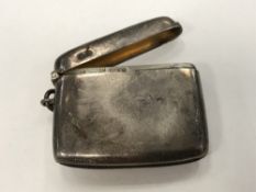 A silver vesta case - Chester 1903