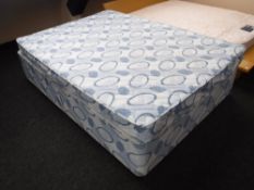 A four foot six divan and interior