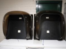 Two Burgess silent zones telephone hoods