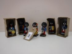 Seven Robinson gollies,