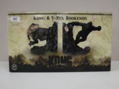 A boxed Weta Collectables Kong the 8th Wonder of the World Kong and V-Rex bookends