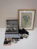 A collection of costume jewellery, together with a quantity of sterling silver jewellery,