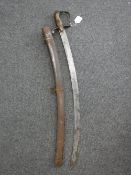A British 1976 pattern light cavalry trooper's sword,