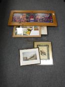 A 20th century copper solicitors sign F.J.