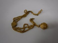 A 15ct gold bracelet CONDITION REPORT: 14.8g.