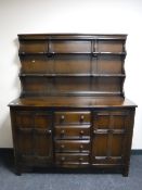 An Ercol farmhouse dresser,