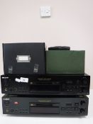 Two Sony Atrac DSP mini disc players,