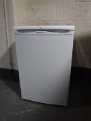 A Hotpoint under bench fridge