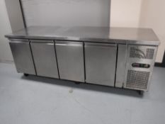 A Parry stainless steel refrigeration unit
