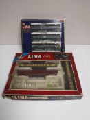 A boxed Lima Golden Series coach set,