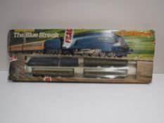 A Hornby The Blue Streak electric train set
