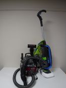 A Filter Queen Majestic cylinder vac,