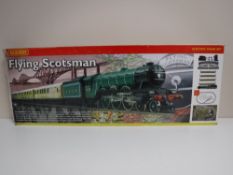 A Hornby Flying Scotsman electric train set