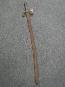 An ornamental sword