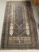 An old Baluchi rug,