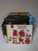 A boxed Sony PS-J20 stereo turntable system, boxed Sony cassette recorder,