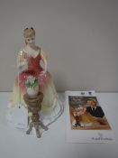 A Royal Doulton figure - Sarah 1993 HN3380, Michael Doulton exclusive signed to base