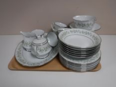 Approximately forty three pieces of Noritake Savannah tea and dinner ware