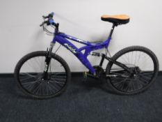 A gent's Indi full suspension mountain bike