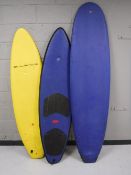 Three body boards