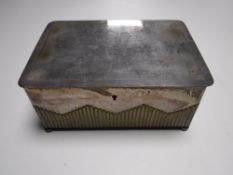 A German WMF table casket