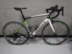 A Scott Solace 30 2015 carbon fibre framed road bike
