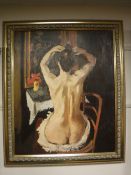 An Artagraph edition : Nude study, framed.