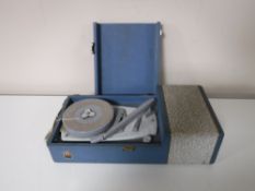 A mid 20th century Ear portable record player