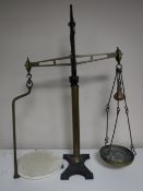 A set of W & T Avery balance scales