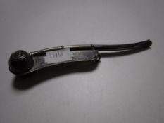 A sterling silver Boson's ship's whistle