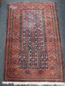 An Afghan prayer rug,
