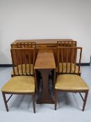 A six piece teak G Plan dining room suite