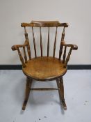 An Ibex rocking chair