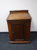 A Victorian mahogany clerk's desk