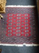 A Bokhara rug,