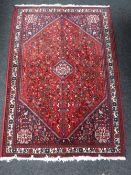 A Khamseh rug, South West Iran,