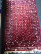 A Tekke design rug,