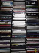 A box containing approximately 300 CD's, easy listening,