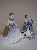 Two Royal Doulton figures, 'Alice' HN3368 and 'Jane Eyre' HN3842,