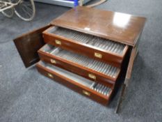 An Extensive Part Service of George V Silver Pompadour Pattern Flatware, Elkington & Co,